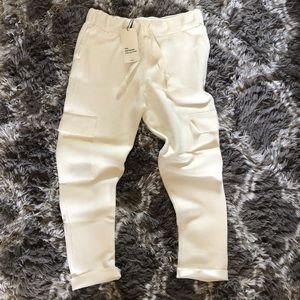 Comfy Cotton white sweats